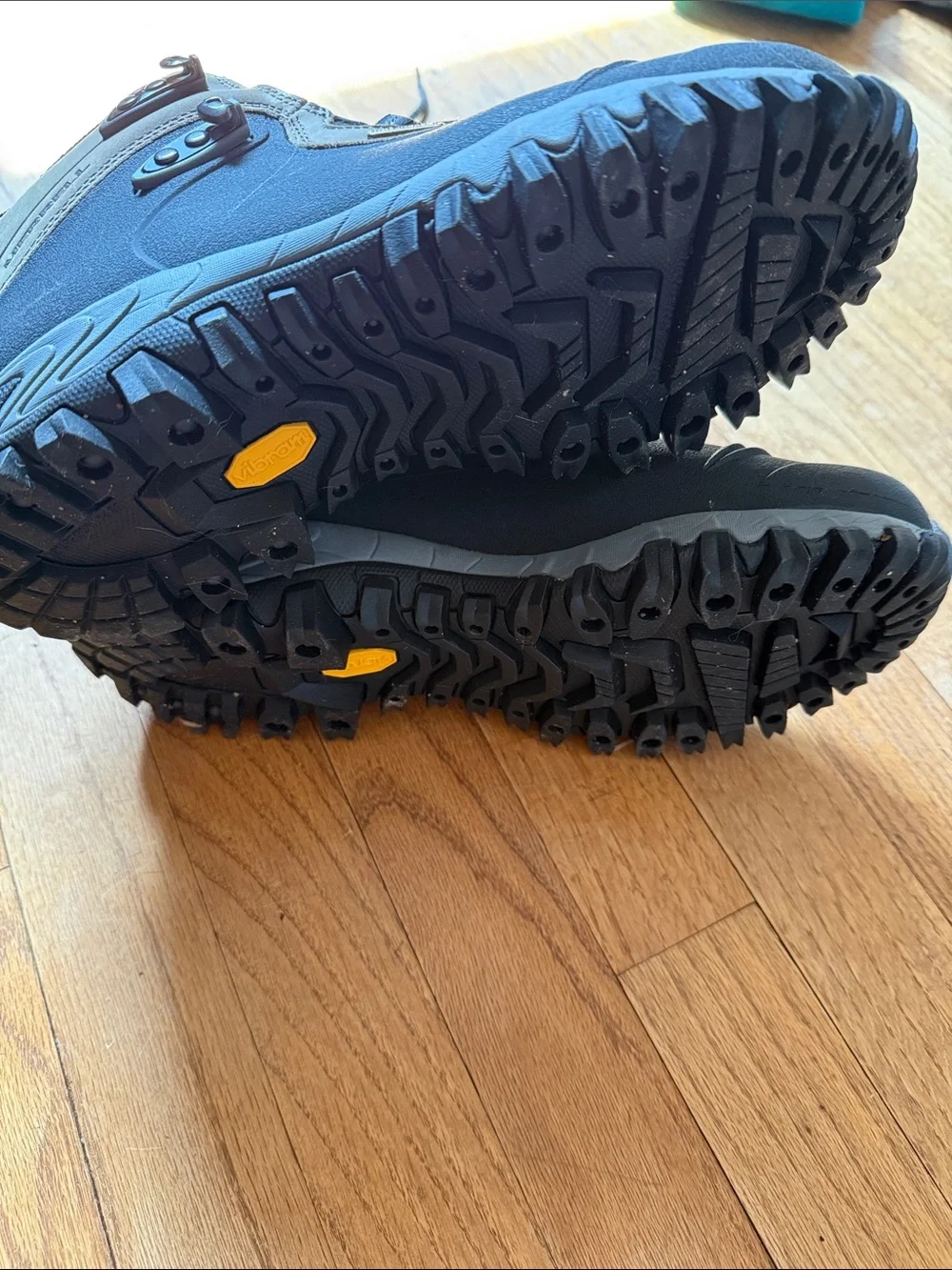 Merrell Men's Black and Gray Trail Waterproof Hiking Boots